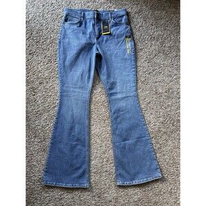 🔥 NEW Rare Lee Jeans Womens  Flare Bell Bottom 70s Retro Hippie Lainey Style14L